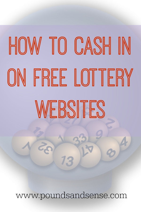 How to cash in on free lottery websites