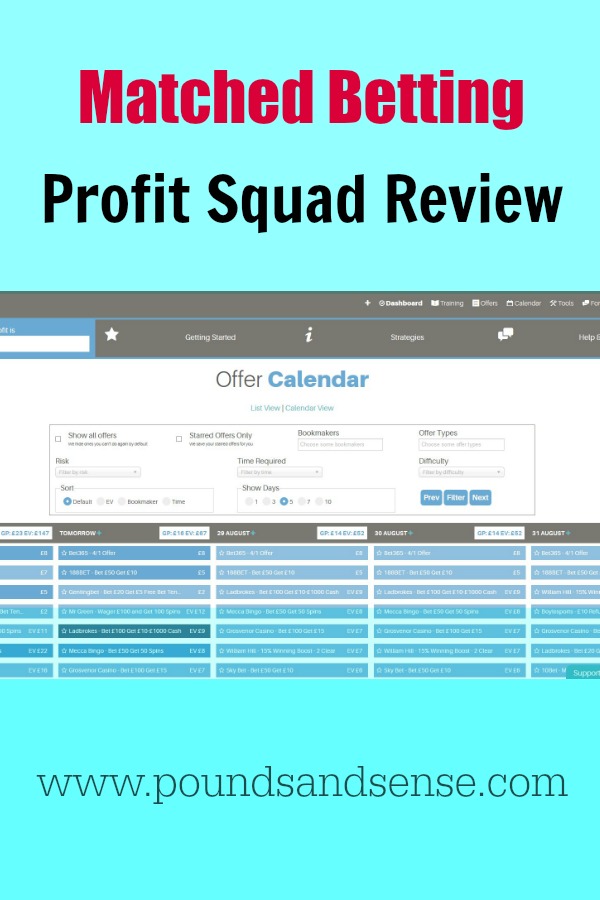 Matched Betting: Profit Squad Review