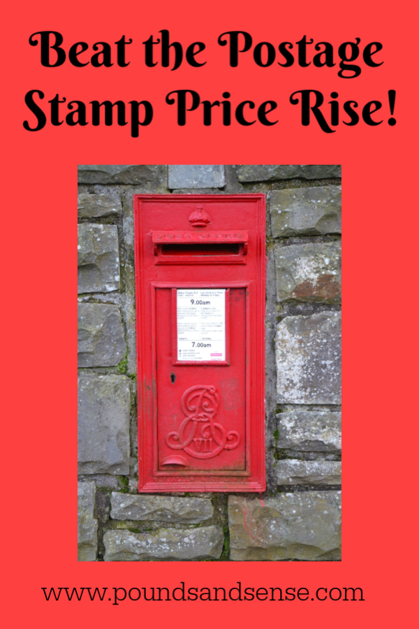 Beat the Postage Stamp Price Rise