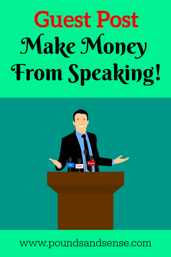 Guest Post: Make Money From Speaking!