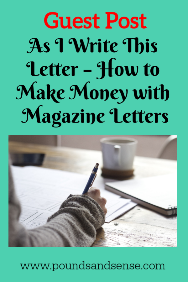 Make Money with Magazine Letters