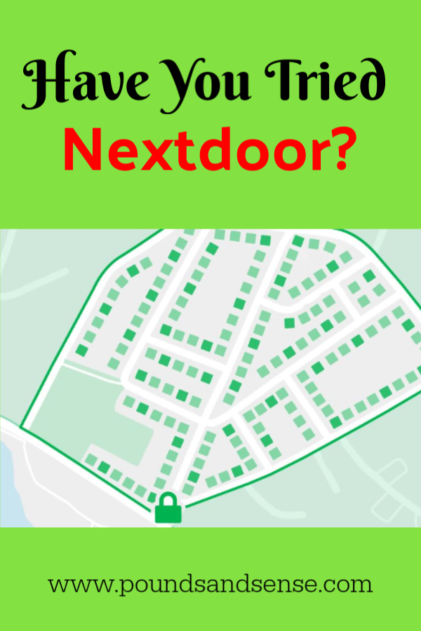 Have You Tried Nextdoor?