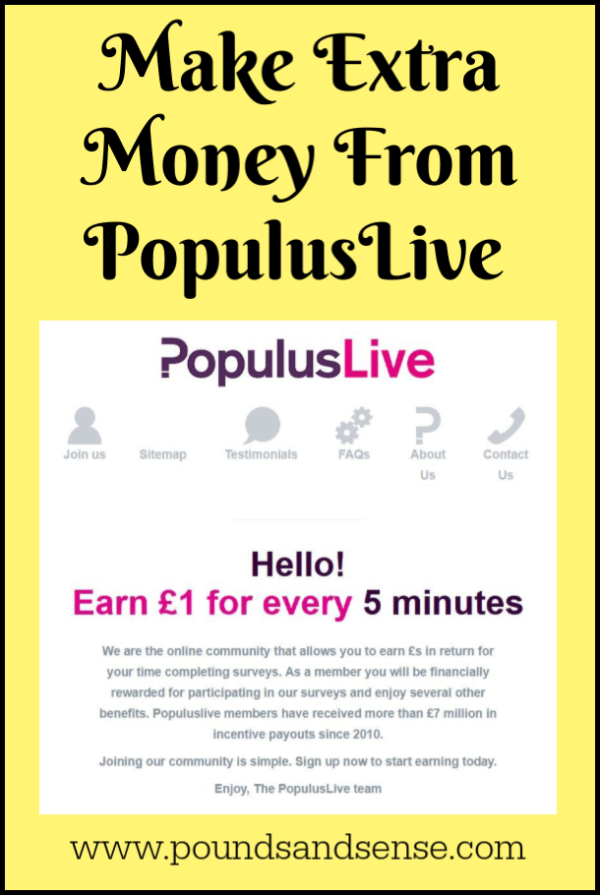 Make Extra Money From PopulusLive