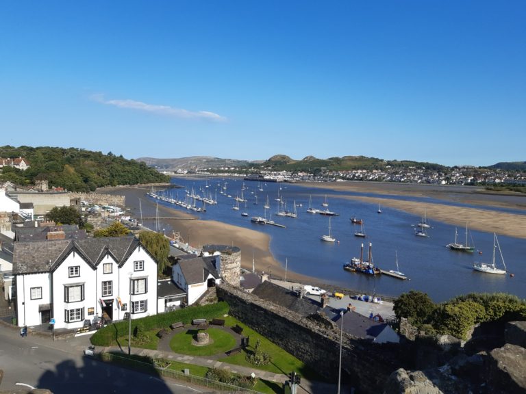 Conwy view from castle