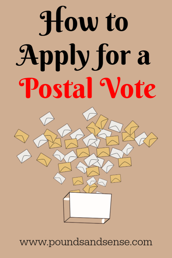 How to apply for a postal vote in the UK