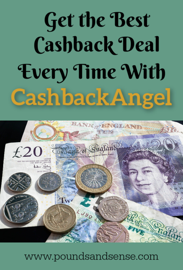 Get the Best Cashback Deal Every Time With CashbackAngel Pounds and Sense