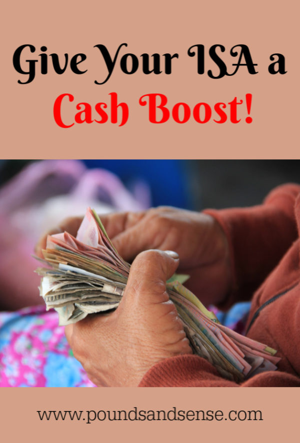 Give your ISA a cash boost