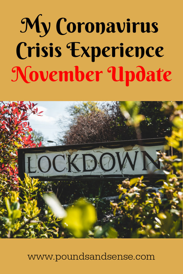 My Coronavirus Crisis Experience - November Update