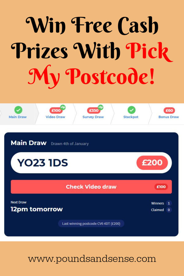 Win Free Cash Prizes With Pick My Postcode! - Pounds and Sense