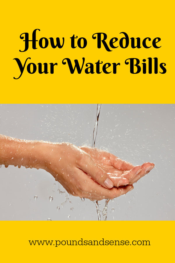 How to reduce your water bills