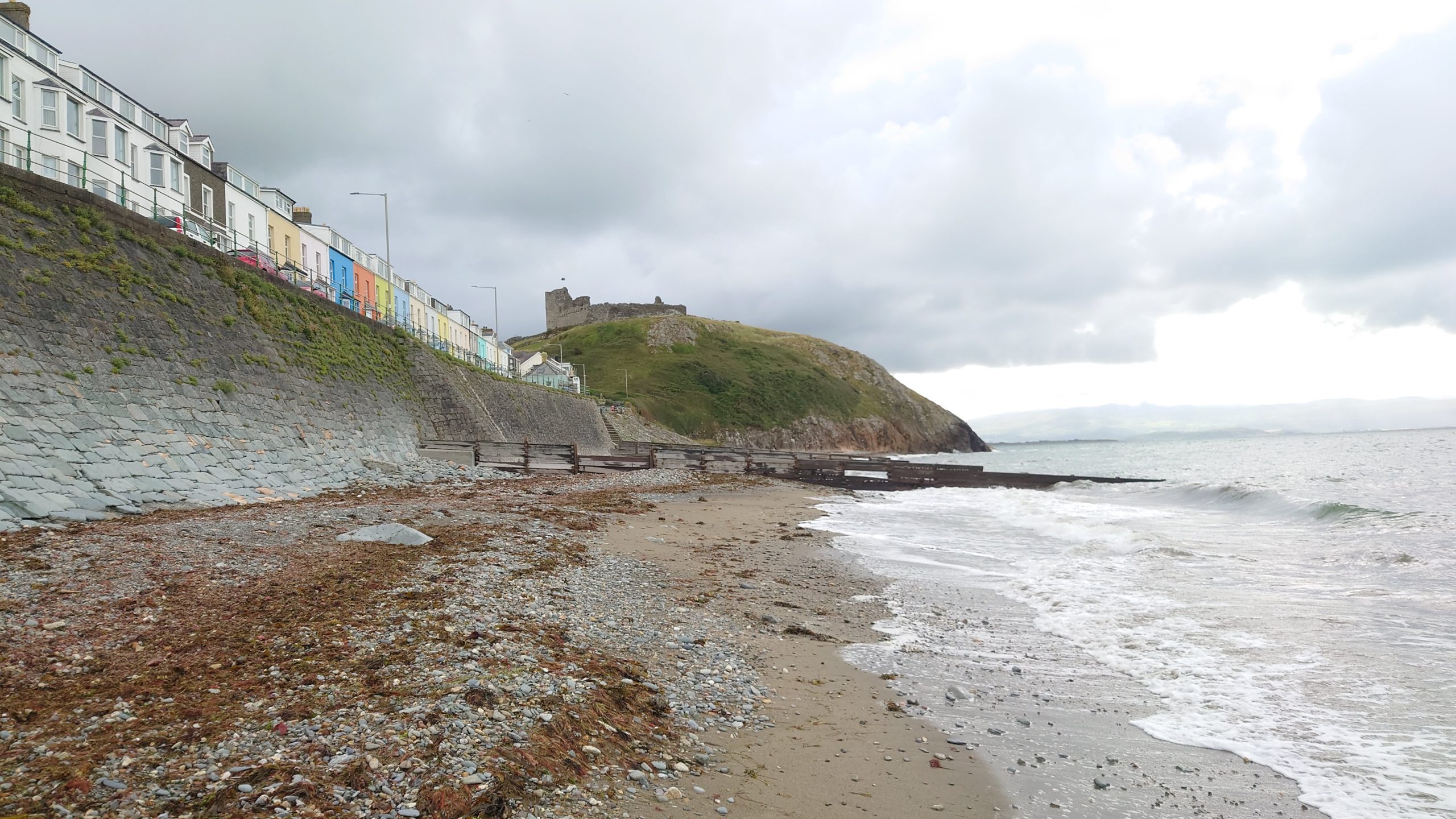 Criccieth beach