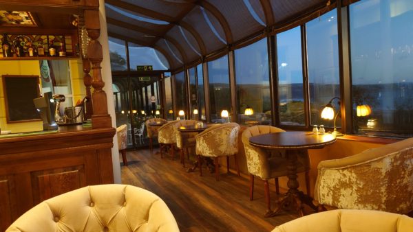 Tyr Graig Castle conservatory dining room