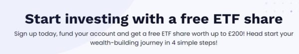 Free ETF share banner Wealthyhood