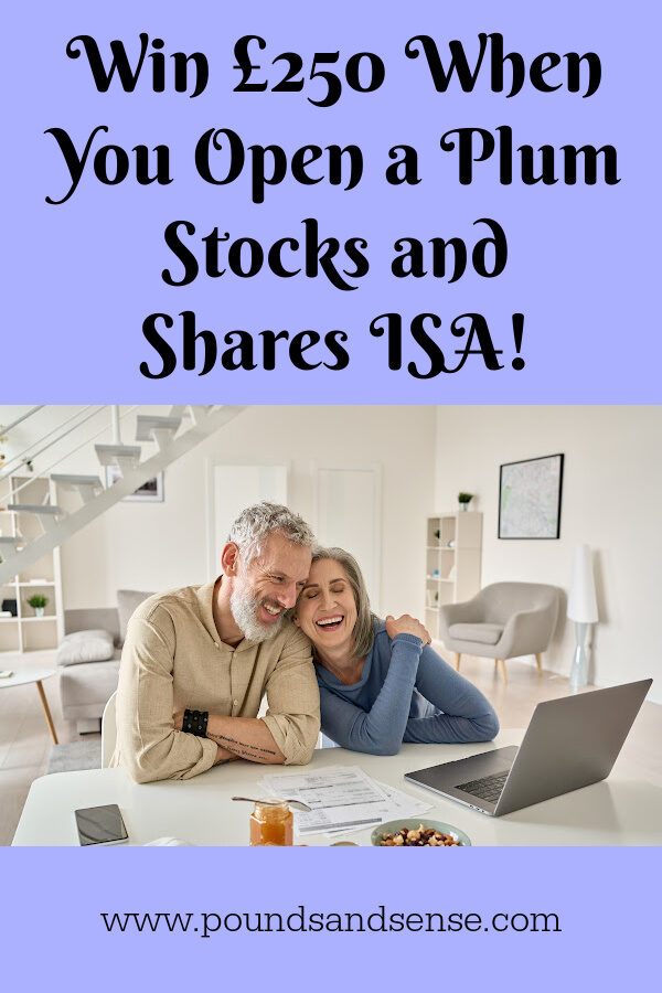 Win £250 when you open a Plum Stocks & Shares ISA