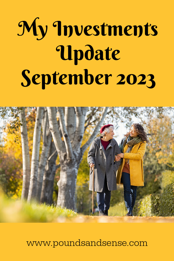 My investments update September 2023