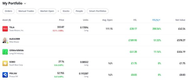eToro portrfolio Sept 25